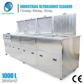 Kundengebundene industrielle Ultraschallreinigungs-Maschine mit 1 2 3 oder 4 Behältern