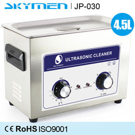 4,5 L Edelstahl-Ultraschallwaschmaschinen-mechanisches Griff-Schalter-Laborinstrument
