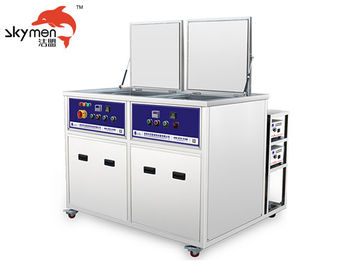 Wechselstrom 380V 3 Behälter der Phasen-Ultraschallwaschmaschinen-1800 des Watt-135L für pp.-Behälter/Rohr
