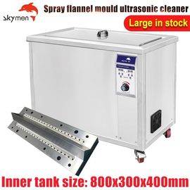 Spray-Flanell-Form-industrieller Ultraschallreiniger SUS304 mit Heizung 3000W