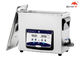 Ultraschallreiniger Behälter SUS304 Benchtop 6,5 Liter 40KHz mit entgasen halb Wellen-Funktion