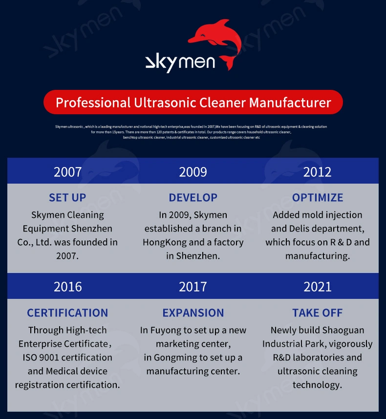 Skymen-Ultraschallenergie plus medizinische Maschine der Ultraschallreinigungs-1080W mit Heater Timer Benchtop Cleaner 30L