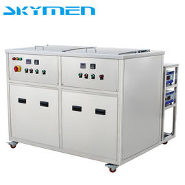 Skymen fertigten Doppelbehälter-Ultraschallreinigungs-Maschine mit dem Ausspülen/Trockner besonders an