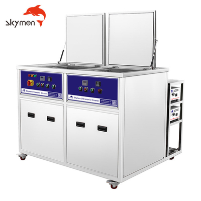 Warmwaschmaschine für die industrielle Ultraschalltechnik mit externem Generator 2 Einheiten