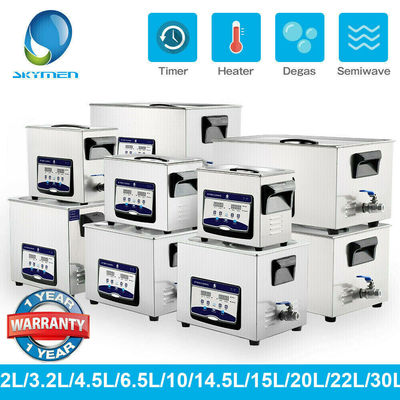 Skymen-Ultraschallbad für elektronische Zigarette mit 200W Heater And Basket 2,85 Gallone