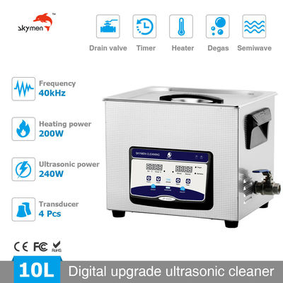 Skymen 2,85 Gallonen-Ultraschallbad für Leiterplatte mit 200W Heater And Basket
