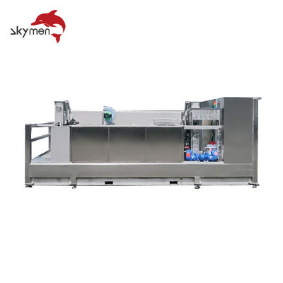 QUALITÄT  Large Industrial Ultrasonic Cleaning Machine With Filtration Cycle Ultrasonic Bath Heat Exchanger FABRIK