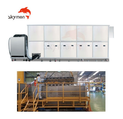 QUALITÄT  34.2KW Ultrasonic Cleaning Equipment For Turbo Blade Aerospace Component FABRIK