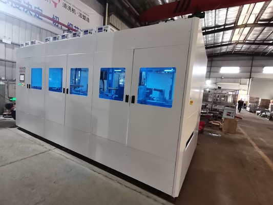 Edelstahl-automatische Ultraschallreinigungs-Maschine mit PLC-Steuerung