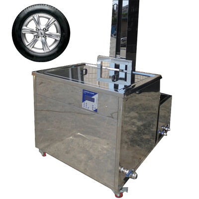 Automatische Ultraschallreiniger für Reifen mit pneumatischem Hub, einfach zu bedienen