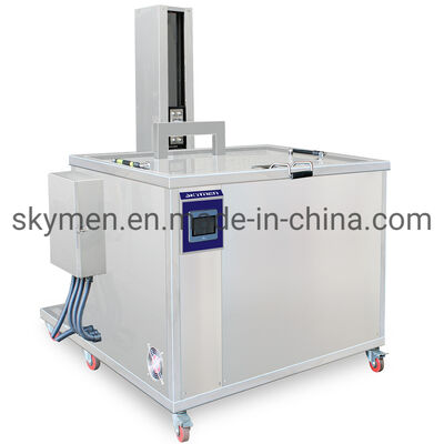 Skymen Industrieller Ultraschallreiniger mit Einzelbehälter und automatischer Hub-Filtrationssystem