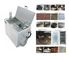 Küche des Edelstahl-316 tränken Behälter mit verschließbaren Gießmaschinen-Rädern für BBQ-Grillplatte