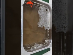 Skymen Ultraschallreiniger zum Reinigen von Schrauben, Entfernen von Rost 15L, mechanische Steuerung