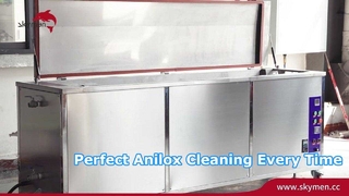 Anilox-Rollen-Reinigungs-Maschine